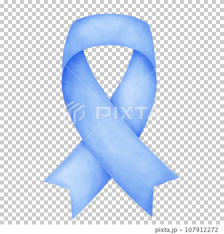 Awareness ribbon watercolor  107912272