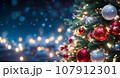 キラキラしたクリスマス 107912301
