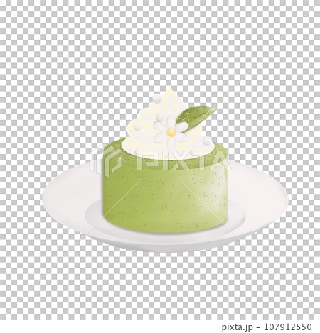 green tea desserts  107912550