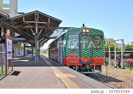 鉄道　私鉄：真岡鐵道真岡線　益子駅　栃木県芳賀郡益子町 107913599