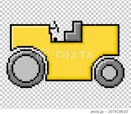 ドット絵のローラー 107918610