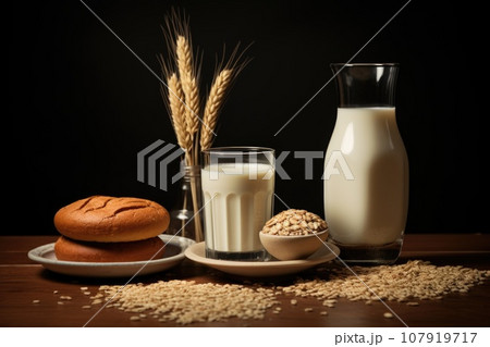 Vegetable milk from sesame seeds 107919717