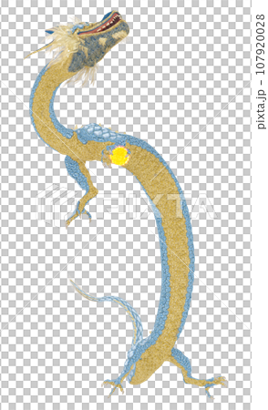リアルな龍のイラスト 107920028
