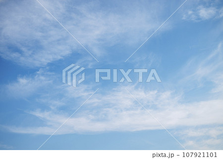 秋の空 青空 空素材 【東京都】 秋の空 青空 空素材 【東京都】 107921101