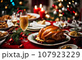 オシャレなディナー 107923229