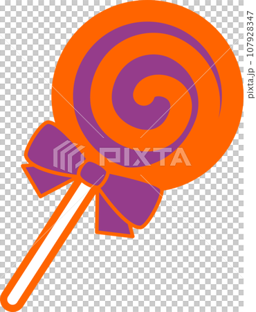 ぺろぺろキャンディ　ハロウィンカラー 107928347