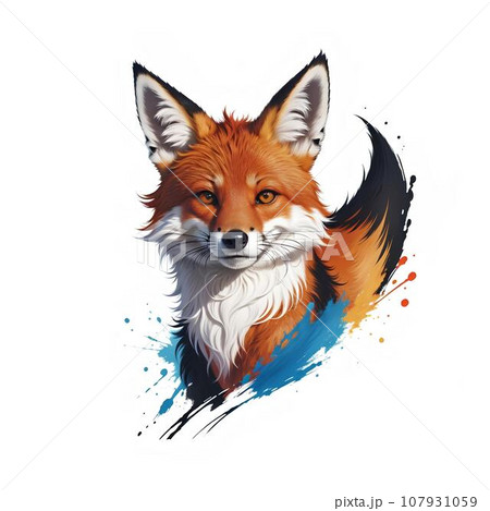きつねのイラスト素材 [107931059] - PIXTA