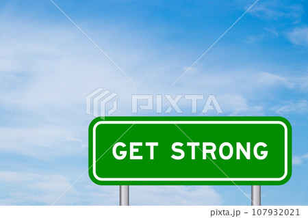 Clear blue color sky with white cloud background 107932021
