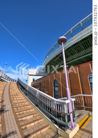 《愛知県》名古屋都市風景 名古屋高速道路黒川インターチェンジ 《愛知県》名古屋都市風景 名古屋高速道路黒川インターチェンジ 107932763