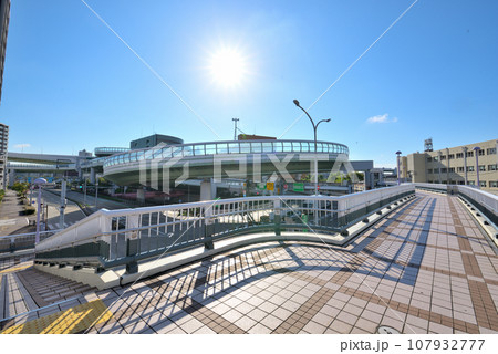 《愛知県》名古屋都市風景 名古屋高速道路黒川インターチェンジ 《愛知県》名古屋都市風景 名古屋高速道路黒川インターチェンジ 107932777