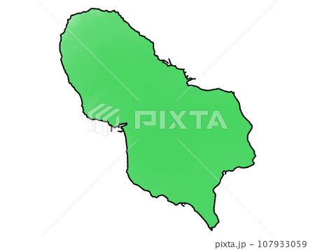 少しゆるい八丈島地図 東京都 少しゆるい八丈島地図 東京都 107933059