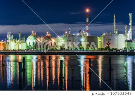 中京工業地帯　四日市 107933648