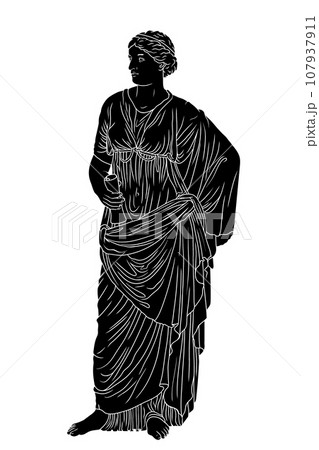 Vector Greek women. 107937911