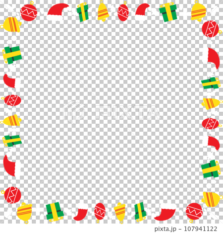 The Christmas boarder line for holiday concept. The Christmas boarder line for holiday concept. 107941122