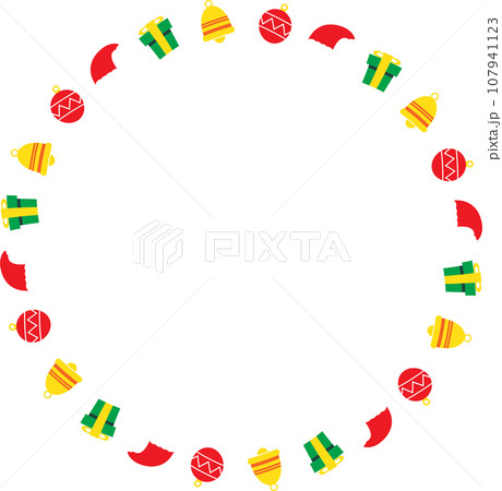 The Christmas boarder line for holiday concept. The Christmas boarder line for holiday concept. 107941123