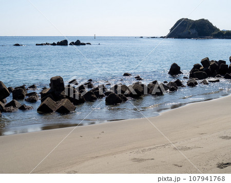 千鳥ヶ浜海岸。(徳島県鳴門市) 107941768