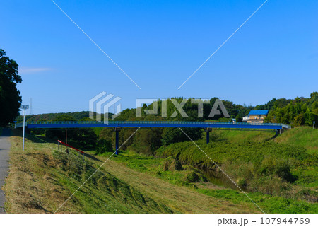千葉県柏市船戸山高野歩道橋2023年10月 千葉県柏市船戸山高野歩道橋2023年10月 107944769