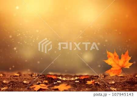 秋のシンプル背景10 AI生成画像 秋のシンプル背景10 AI生成画像 107945143