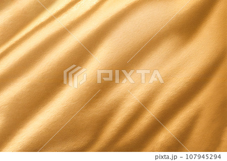 起伏のある抽象的な金色のテクスチャ素材 AI生成 起伏のある抽象的な金色のテクスチャ素材 AI生成 107945294