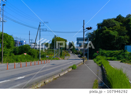 茨城県守谷市ツクバエクスプレス沿線の風景2023年10月 107946292