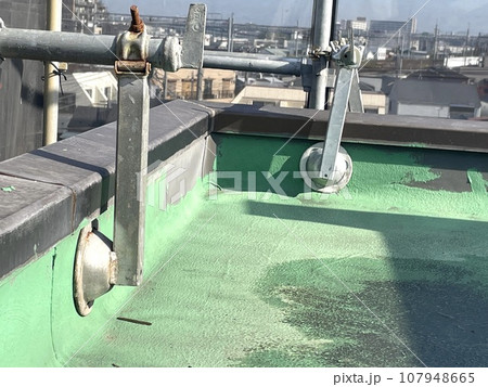 屋上周りの足場の控え 屋上周りの足場の控え 107948665