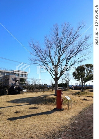 茨城　稲敷　丸ポストのある風景（稲敷市立歴史民俗資料館・展示品） 107950036