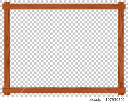 長方形木框架 107950592