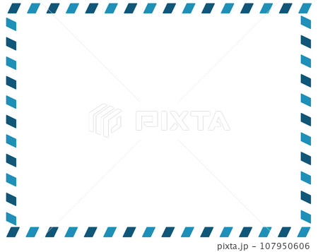 平行四辺形のフレーム 107950606