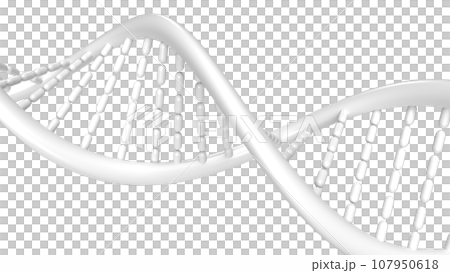 The DNA image for sci or education concept 3d rendering 107950618
