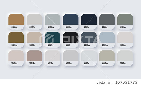 Color Palette, Color Swatches in RGB, HEX Colors, Pastel Colour in HEX Codes Catalog. Paint Colours Palette, Neutral Tones Color Palette, Color Swatches in RGB, HEX Colors, Pastel Colour in HEX Codes Catalog. Paint Colours Palette, Neutral Tones 107951785