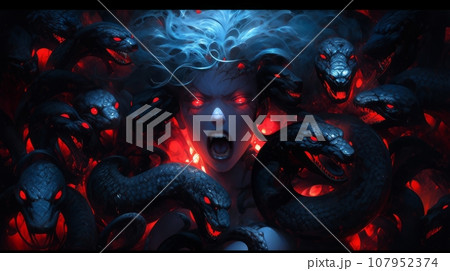 gorgon medusa gorgon medusa 107952374