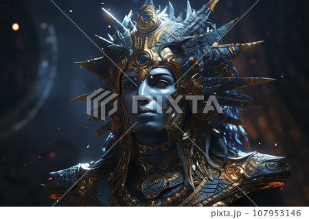 星座の神話や物語オシリス「AI生成画像」 107953146