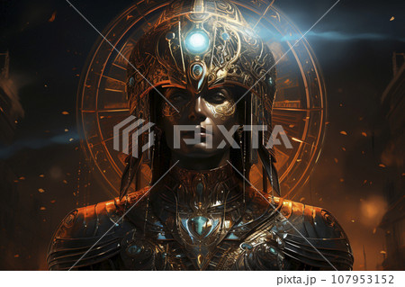 星座の神話や物語オシリス「AI生成画像」 107953152