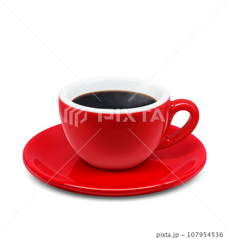 コーヒー 飲み物 イラスト リアル コーヒー 飲み物 イラスト リアル 107954536