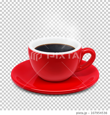 コーヒー 飲み物 イラスト リアル コーヒー 飲み物 イラスト リアル 107954536
