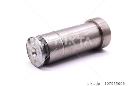 Door stopper on white background with selective focus Door stopper on white background with selective focus 107955006