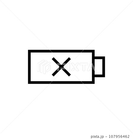 battery icon vector battery icon vector 107956462