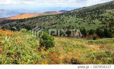 森吉山秋の絶景　秋田県 107958117