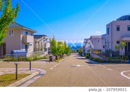 電柱のない閑静な街 107959021