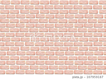 水彩で描いたレンガ 水彩で描いたレンガ 107959187