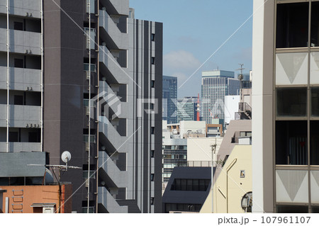 Ryogoku Street Cityscape in Japan 107961107