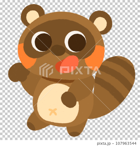 拍拍肚子的貉2 107963544