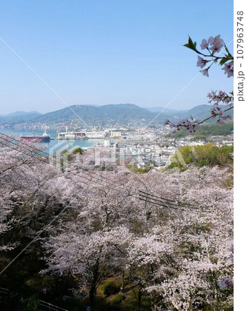正福寺山公園から見える安芸津町　（東広島市） 107963748