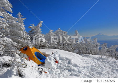 雪山テント泊 雪山テント泊 107966923