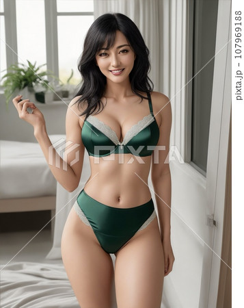 ランジェリーの女性 ランジェリーの女性 107969188