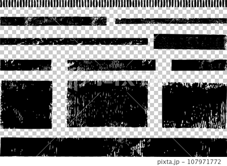 グランジ加工のラインとフレーム グランジ加工のラインとフレーム 107971772