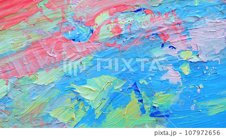 絵の具の背景 絵の具の背景 107972656