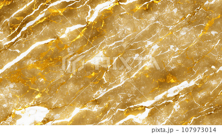 金が混ざった大理石 107973014