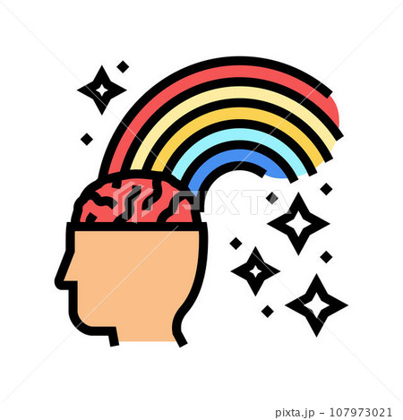 inspiration muse succes challenge color icon vector illustration inspiration muse succes challenge color icon vector illustration 107973021