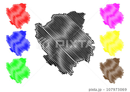 Volyn Oblast map vector Volyn Oblast map vector 107973069